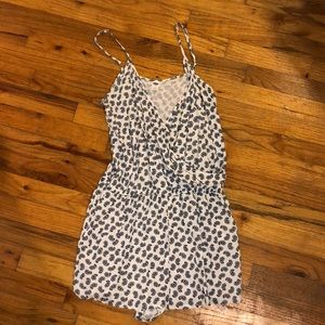 Front wrap romper